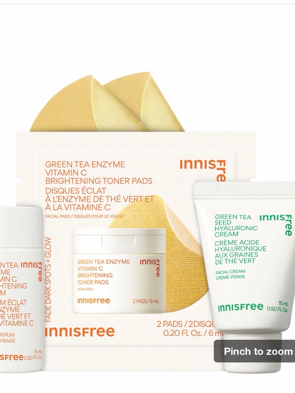 Innisfree Glass Skin Routine sample set